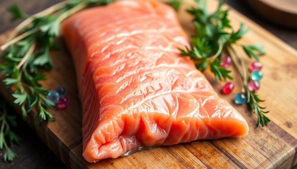 salmon protein